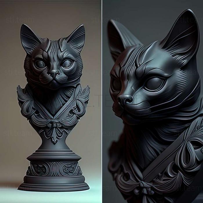 3D model Black Cat BuGIPS (STL)